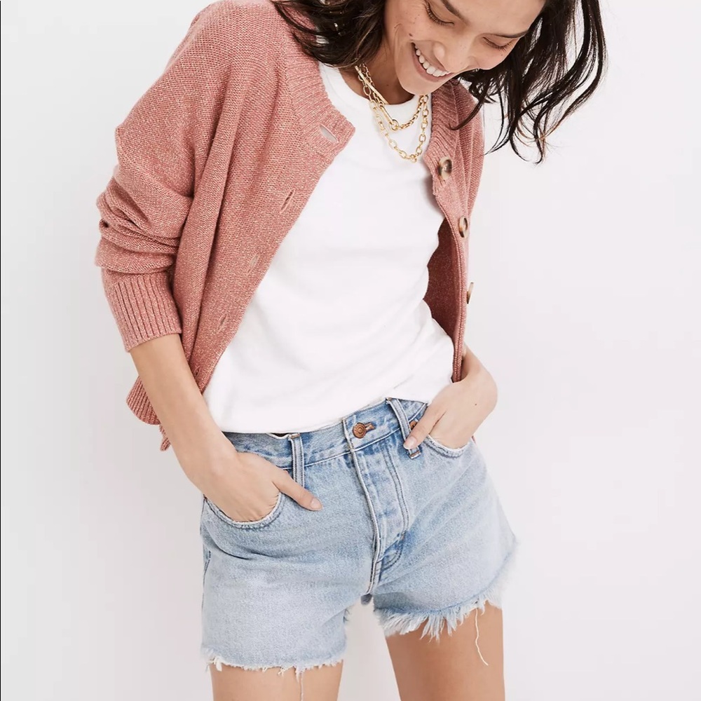 MADEWELL RELAXED DENIM SHORTS